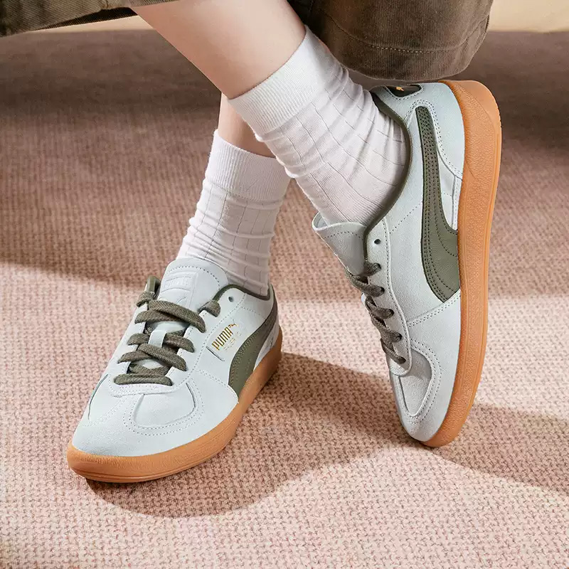 Puma Shoes Suede Classic - PUMA Classic Green Suede Palermo Gum