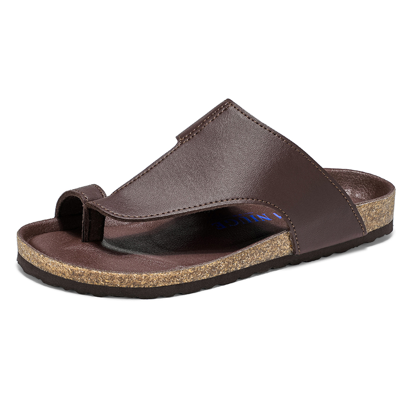 Summer Plus Big Size 48 49 Cor - Flip Flop Leather Men 评论和价格