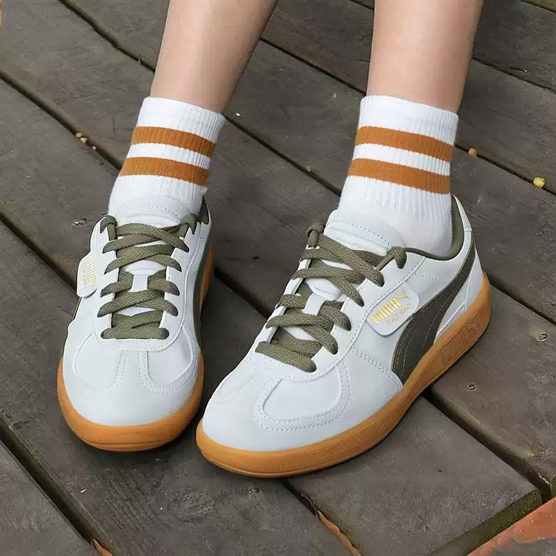 PUMA  Classic Green Suede Pale - Puma Shoes Suede Classic 评论和价格