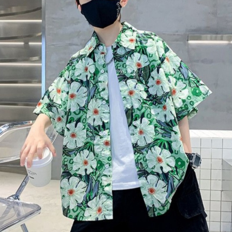 Boys' Floral Shirt Summer Set  - Resort Shirt Floral 评论和价格
