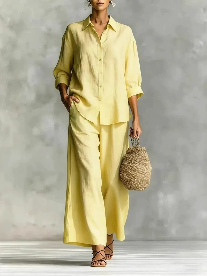 Women's New 7-Sleeve Shirt & W - Linen Shirt Breathable 评论和价格