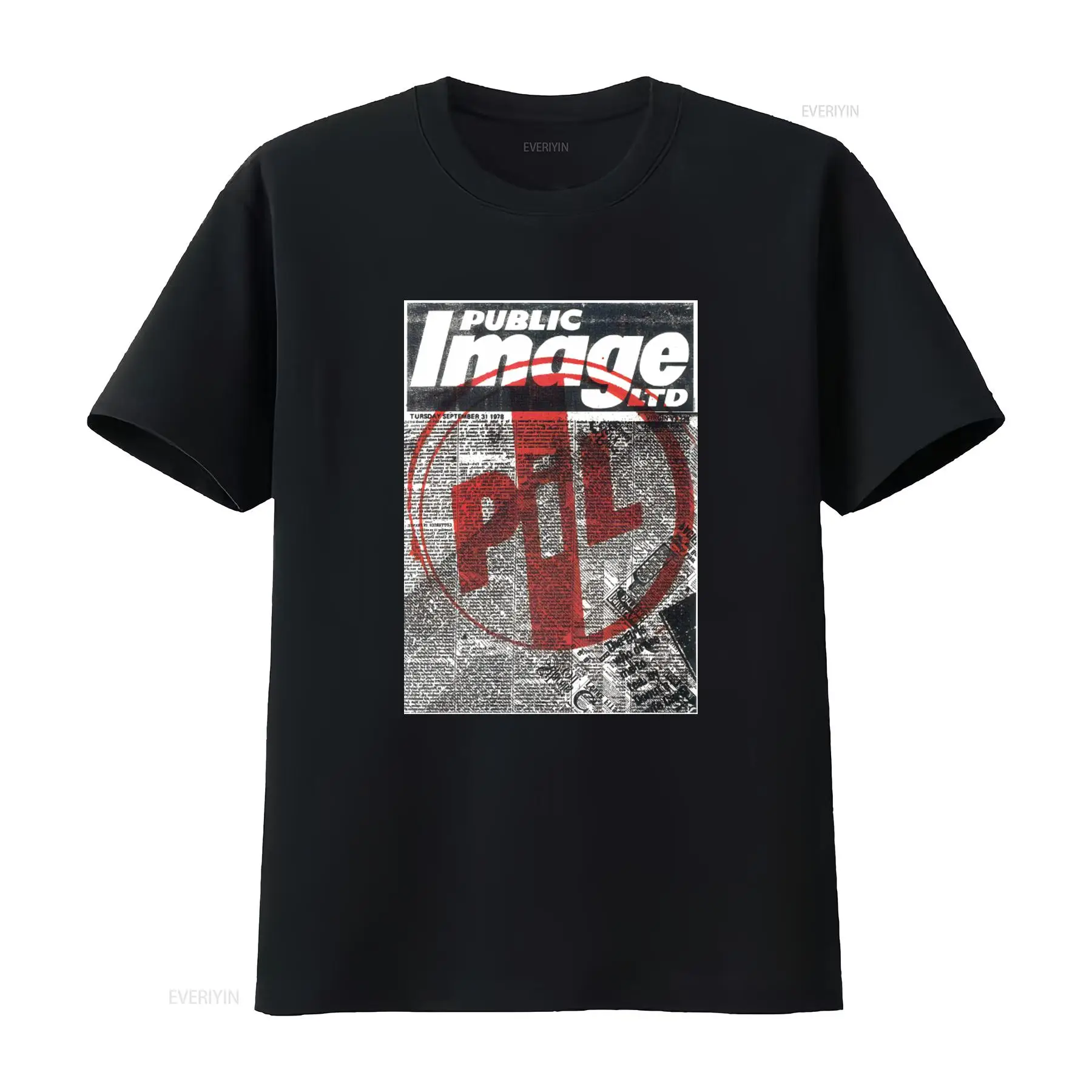 Pil Public Image Ltd Vintage N - Tee Graphic Print 评论和价格
